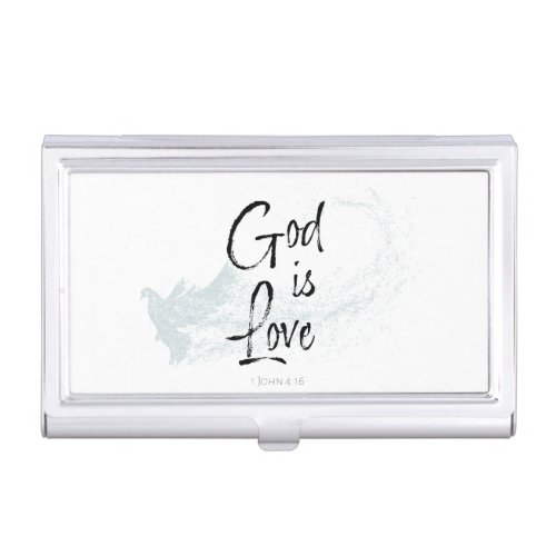 God is Love  Business Card Case