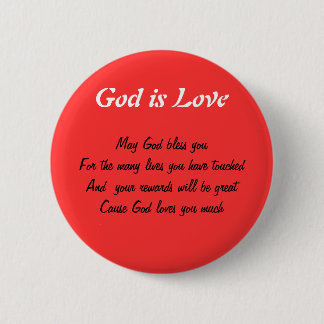 God is love buttons