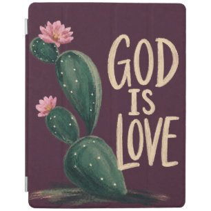 GOD IS LOVE Christian Encouragement Gift iPad Smart Cover