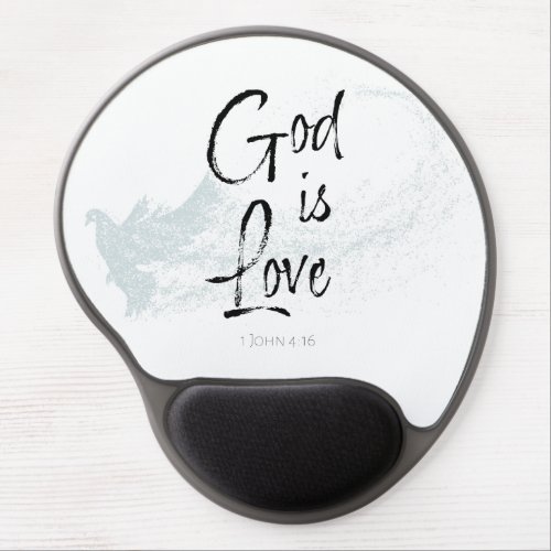 God is Love Gel Mouse Pad