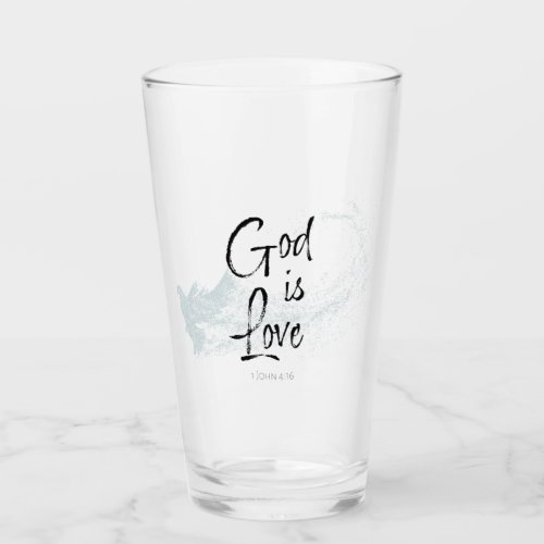 God is Love Glass