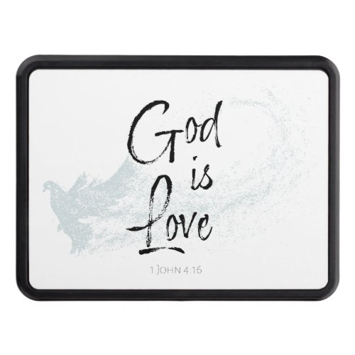 God is Love Hitch Cover