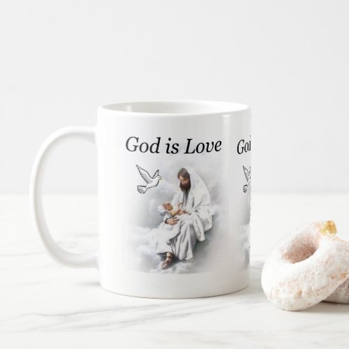 God is Love Jesus Mug