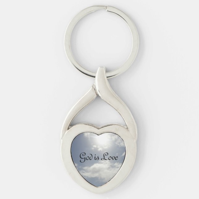 God is Love Keychain (Front)
