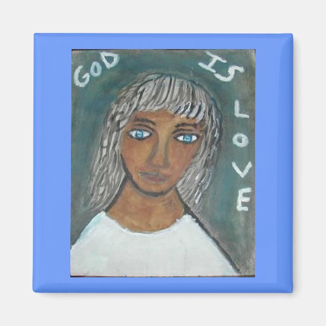 God is Love Magnet (Front)