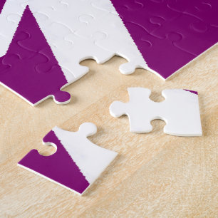 "God Is Love" Mystical Deep Purple (1 John 4:16) Jigsaw Puzzle