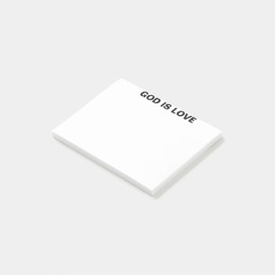 God Is Love Post-it Notes