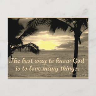 God is Love Postcard