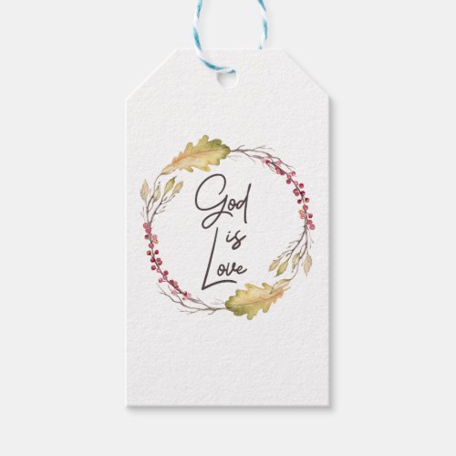 God is Love â Spiritual and Religious Gift Tags
