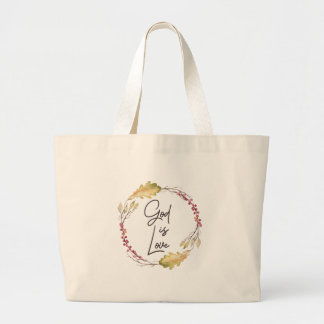 God is Love – Spiritual and Religious - Tote Bag