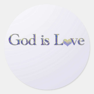 God is Love stickers