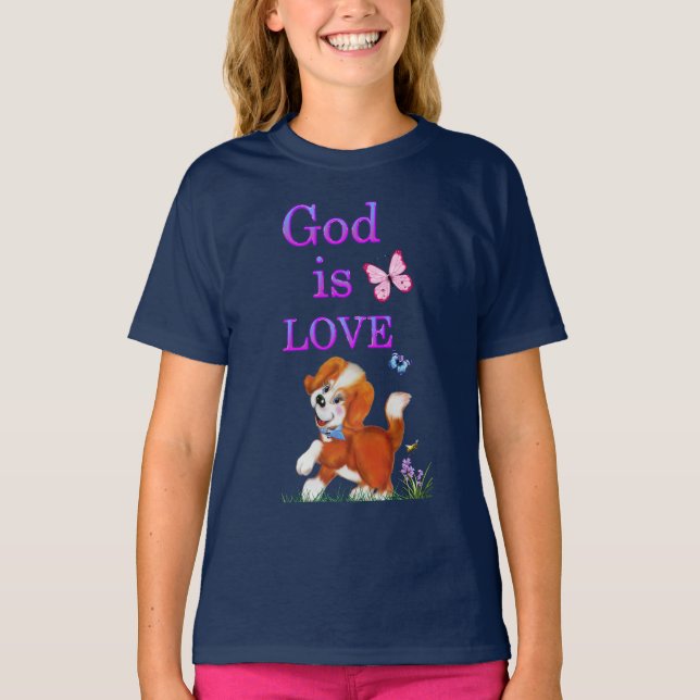God is Love T-Shirt (Front)