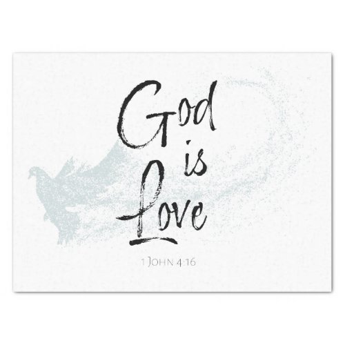 God is Love Tissue Paper