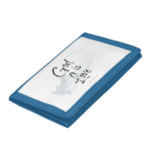 God is Love Tri-fold Wallet