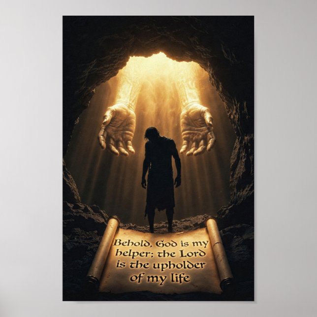 God is my Helper Poster (Front)
