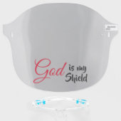 God is my Shield (Front w/Glasses)