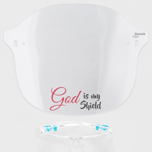 God is my Shield (Front w/Glasses)