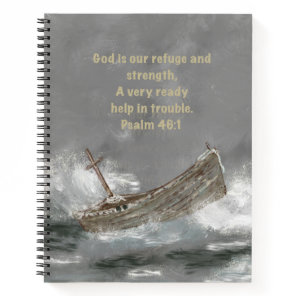God is our refuge notebook