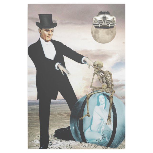 God is playing gallery wrap (Front)