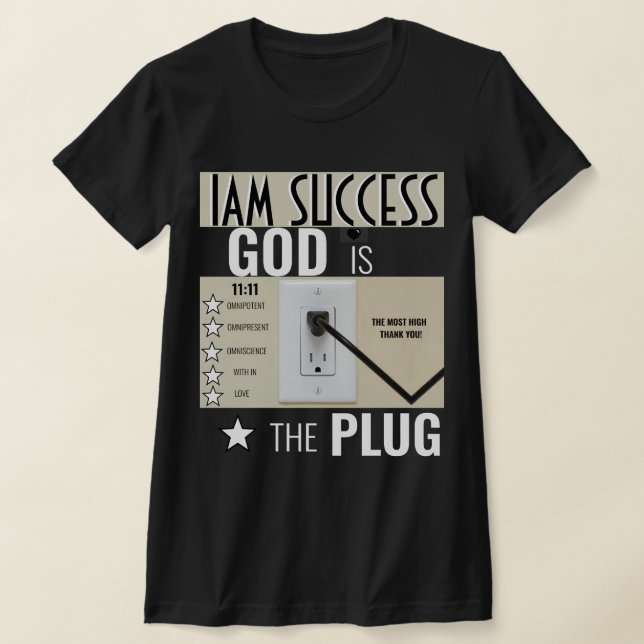 GOD IS THE PLUG T-Shirt (Laydown)