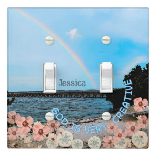 " God is Very Creative" Light Switch Cover