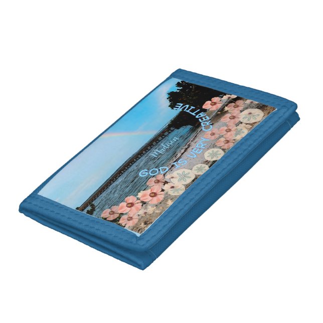 "God is Very Creative" Tri-fold Wallet (Bottom)