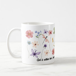 God Is With Her: Christian mug for women