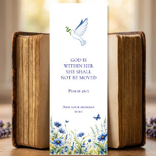 God Is Within Her Christian Bible Bookmark Psalm