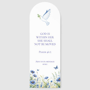 God Is Within Her Christian Bible Bookmark   Psalm
