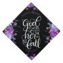 God is within her, she will not fall - Empowering Graduation Cap Topper