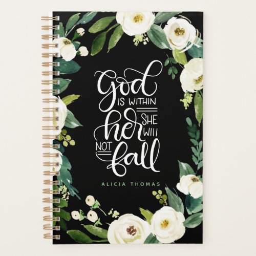 God is within her she will not fall _ Encouraging Planner