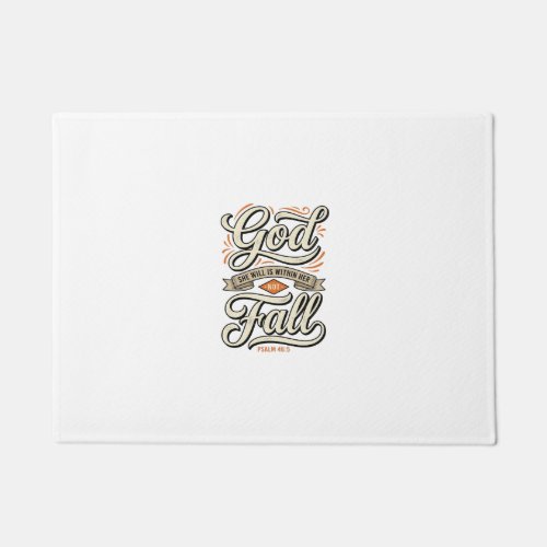 God Is Within Her She Will Not Fall Vintage Shirt_ Doormat