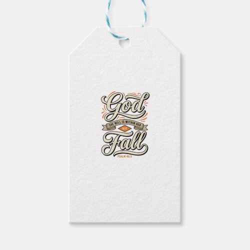 God Is Within Her She Will Not Fall Vintage Shirt_ Gift Tags