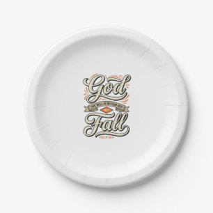 God Is Within Her She Will Not Fall Vintage Shirt_ Paper Plates