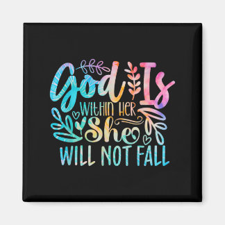 God Is Within Not Bible Verse Quote Religious Magnet