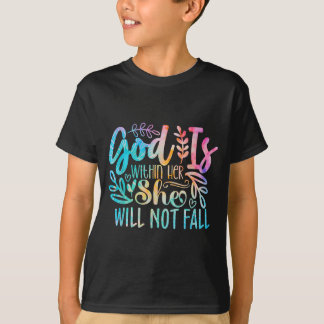 God Is Within Not Bible Verse Quote Religious T-Shirt