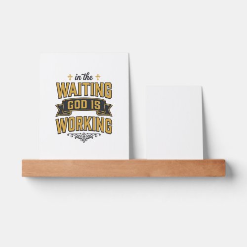 God Is Working Vintage Faith Typography Shirt_1 Picture Ledge