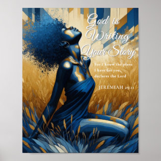 God Is Writing Your Story Wall Art | Jeremiah 29:1