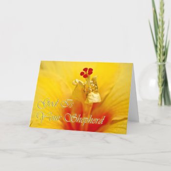 God Is Your Shepherd Card by LivingLife at Zazzle
