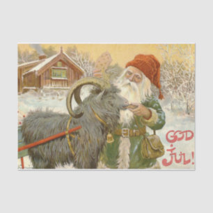 God Jul Happy Christmas! by Julie Nystrom Tissue Paper