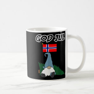 God Jul Norwegian Gnome Merry Christmas Norway Tee Coffee Mug