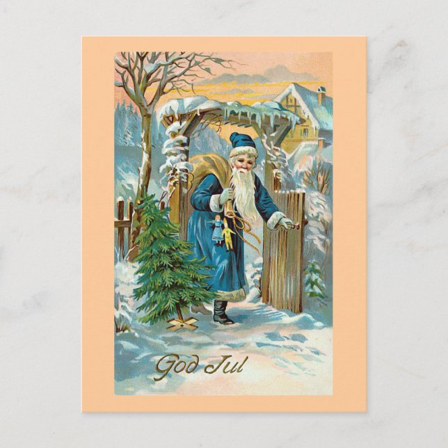 "God Jul" Postcard (Front)