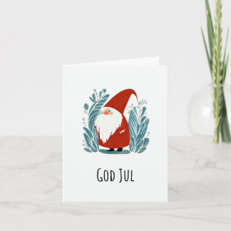 God Jul, Scandinavian Christmas Card