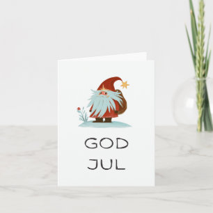 God Jul, Scandinavian Christmas Card