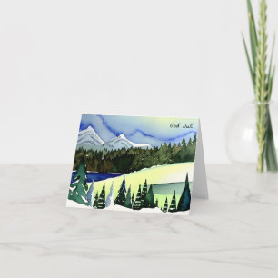 God Jul, Swedish Christmas  Card