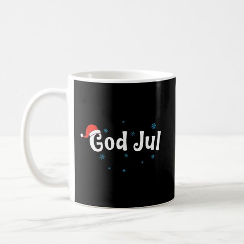 God Jul Swedish Christmas Coffee Mug