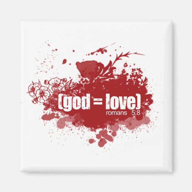 GOD = LOVE MAGNET (Front)
