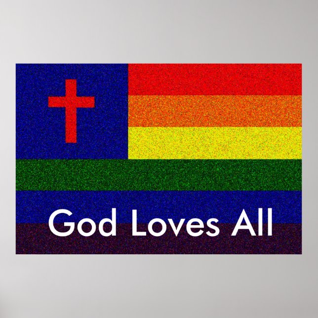 God Loves All Poster (Front)