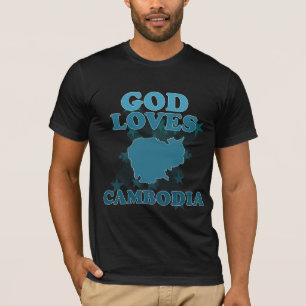 God Loves Cambodia T-Shirt