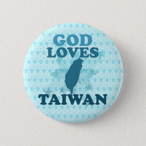 God Loves Taiwan Button